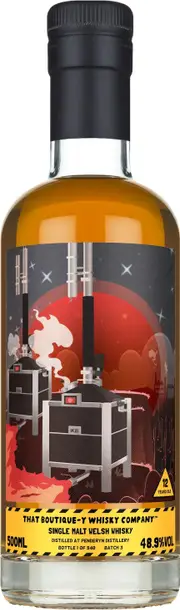 That Boutique-Y Whisky Company Penderyn 12 Year Batch 3 Single Malt Welsh Whisky 500ml