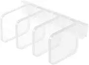 Fridge Drawer Dividers, Kitchen Refrigerator Side, Door Separator Shelf, Organiser for Freezer Drawer Organizers