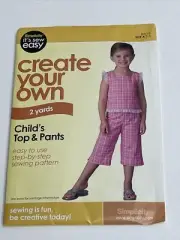 Simplicity Childs Top & Pants Size A 3 - 8 Uncut Sewing Pattern 9032681