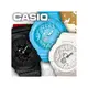 CASI O時計屋 卡西歐手錶 Baby-G_BGA-130-2B 女錶 雙顯 橡膠錶帶 藍 碼錶 5組鬧鈴