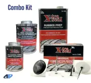 Xtra Seal Tire Repair Complete Combo Patch-Plug/Glue/Sealant/Pre-Buff Great Kit!
