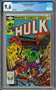 Incredible Hulk #274 CGC 9.6 White Pages
