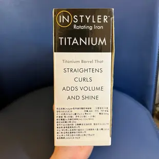 Instyler 兩用速效電動捲髮器 IS E1018.2B 32mm 二手 完整盒裝及收納袋