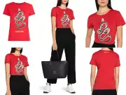 Roberto Cavalli Snake Print Monogram Cotton Top Lounge Iconic T Shirt