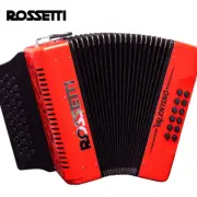 Rossetti Pro Series VALENTINO FBE Fa 31 Button Diatonic Accordion Red w/ Case