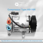 A/C AC Compressor For 2002 - 2005 2003 2004 Jeep Liberty 3.7L CO 4335C