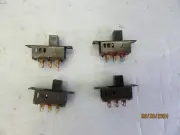 4pcs On/Off/On DPDT 6 Pin Panel Slide Switch 15.5 x 7.5 mm *1