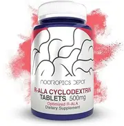 R-ALA Cyclodextrin Complex Tablets | 500mg | Optimized R-Alpha Lipoic Acid | 30 Count