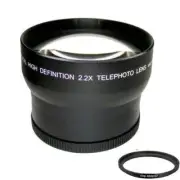 HD 2.2X Telephoto Lens for Canon EOS M50 Mark II Digital Camera 15-45mm Lens