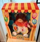 Vintage 80's Cabbage Patch Kids Circus Auburn Hair Mask With Box NEW SEALED HTF!
