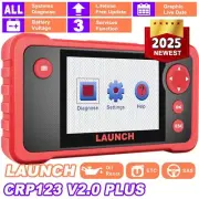 LAUNCH CRP123 V2.0 Plus Check Engine OBD2 Scanner ABS SRS Code Reader Diagnostic