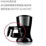 PHILIPS 美式咖啡機專用配件:玻璃壺 、濾網 、濾網架~限定專用機型：HD7457 、HD7447