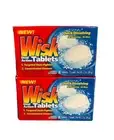 (2) Wisk Laundry Detergent Dual Action Tablets Laundry Detergent 2 Pack New