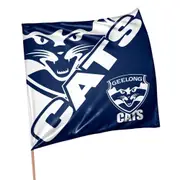 Geelong Cats AFL Square Game Day Flag
