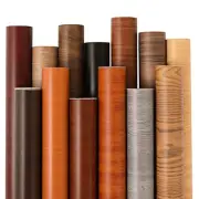 Wood Grain Wallpapers Self-adhesive Watertight Old Furniture Vinyl Stickers PVC
