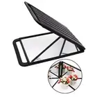 Hand Mirror with Double Handle Handheld Barber Mirror for Hair and beauty Salon