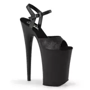Pleaser INFINITY-909 Extrem-Plateau Sandal Black Table Dance Pole Dance Gogo