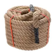 1.5 Inx100Ft Jute Rope Natural Jute String Twine Twisted Manila Rope Burlap Rope