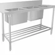 Mixrite Stainless Steel Dishwasher Double Inlet Sink 4 Wss26165L