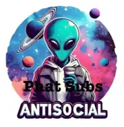 Sublimation Print Antisocial Alien Ready To Press Heat Transfer