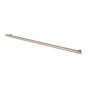 MEIR Oppen Round Linear Knurled Pull Cabinet Handle - 520mm - Champagne