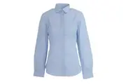 Brook Taverner Womens/Ladies Trevi Long Sleeve Poplin Shirt (Sky Blue) - UTPC2638