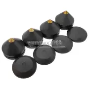 4x 33mm Ebony Wooden Speaker Spike Speaker Isolation Cone Stand Foot Base Pad #2