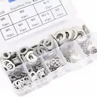 360Pcs Stainless steel Flat Washer Sealing Ring Washers Assortment Set 8 Sizes