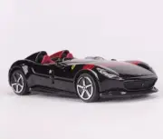 GB Bburago 1:43 Black Monza SP2 Racing Sports Model Diecast Collect Car Box