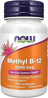 NOW Methyl B-12 1,000 mcg,100 Lozenges