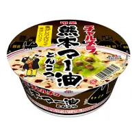 在飛比找PChome24h購物優惠-日本明星 熊本豚骨黑蒜油風味碗麵82g