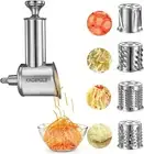 Stainless Steel Slicer Shredder Attachment for KitchenAid
