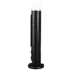 AU (Black)Bladeless Tower Fan 90 Degree Oscillating Quiet Portable USB Desk Fan