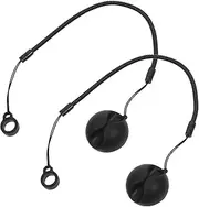 Mipcase 2pcs Lost Elastic Lanyard with Retractable for Touch Pens Durable Base for Desk Office and School Use Convenient Pen Leash for Tablets and Drawing