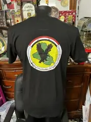 Iraqi Special Forces Counter Terrorist C.B.T Black Shirt With Front & Back Logos