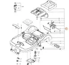 Bonnet Main Original WORX Robot Lawn Mower WR155E