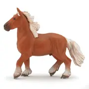 Papo France Comtois Horse Collectible Figurine Kids/Children Animal Play Toy