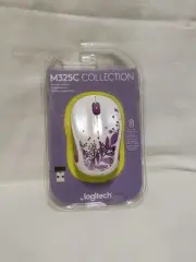 Logitech M325C Collection Wireless Mouse New Windows mac 10-meter Flower