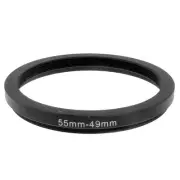 Camera 55mm Lens to 49mm Accessory Step Down Adapter Ring 55mm-49mm