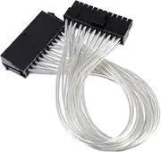 Yardenfun ATX Power Extension Cable Pin Male to Female Cable Lengthen Your Power Supply Connection for Builds Durable and Practical Design for Computer Enthusiasts