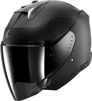 Shark Skwal i3 Jet Dark Shadow, open face helmet , color: Matt-Black , size: XL