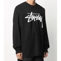 在飛比找蝦皮購物優惠-Stussy胸口大logo長袖衛衣/潮牌 Stussy