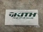 KITH TAYLORMADE GOLF CART TOWEL WHITE SS 2024 AUTHENTIC NEW IN HAND!