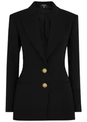 Balmain Wool Blazer - Black - 34 (UK6 / XS) 34 (UK6 / XS)