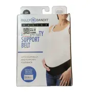 Belly & Back Maternity Support Belt - Belly Bandit Basics Black Small