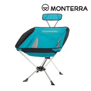 【Monterra】輕量蝴蝶型折疊椅 Headrest Grande 頭靠式(韓國品牌、露營、摺疊椅、折疊)