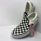 Unisex VANS CHECKERBOARD SLIP-ON BLACK/OFF WHITE US Size Men’s 5 - Women’s 6.5