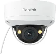 REOLINK RLC-1240A First 12MP Vandalproof PoE Security Camera,145° Wide Viewing Angle, Featuring Color Night Vision, Two-Way Talk, Smart Person/Vehicle/Animal Detection, IP67 Weatherproof