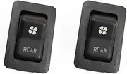 2X Air Conditioning Rear Heater Blower Switch MR218466 for Montero 1990-2004 V10-40