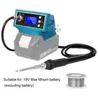 Electric Cordless Soldering Iron Station T12 Welding Solder Iron Kit LED